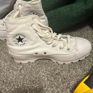 platform converse size 8 women